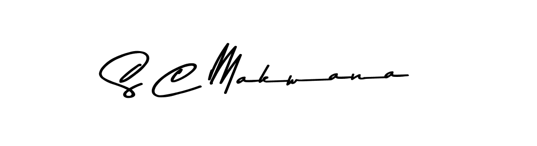 Make a beautiful signature design for name S C Makwana. Use this online signature maker to create a handwritten signature for free. S C Makwana signature style 9 images and pictures png