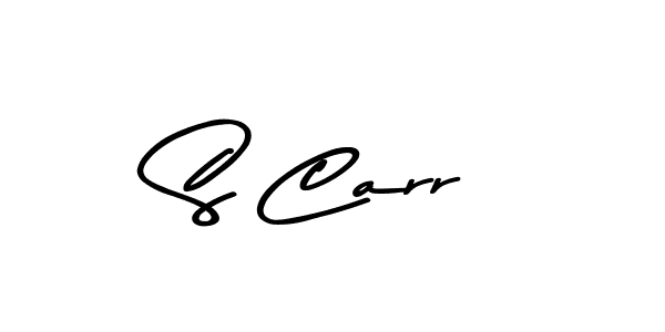 How to make S Carr signature? Asem Kandis PERSONAL USE is a professional autograph style. Create handwritten signature for S Carr name. S Carr signature style 9 images and pictures png