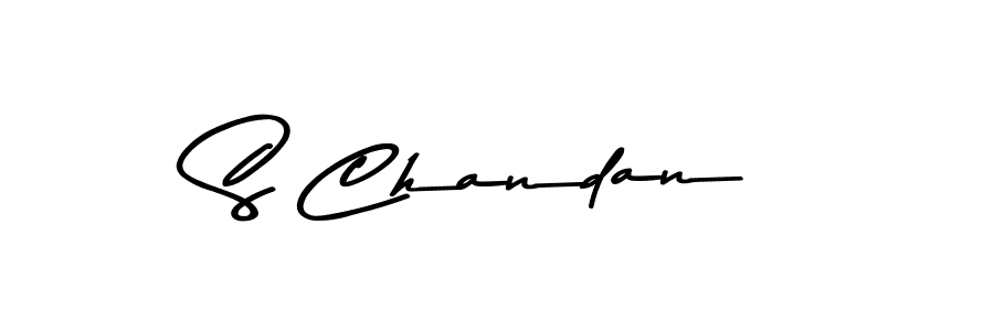 Make a beautiful signature design for name S Chandan. Use this online signature maker to create a handwritten signature for free. S Chandan signature style 9 images and pictures png