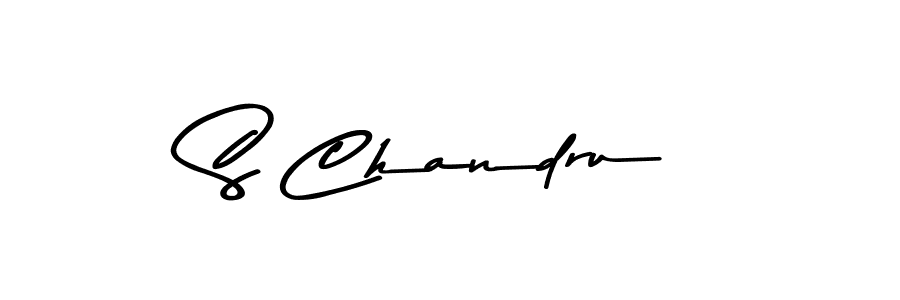 Use a signature maker to create a handwritten signature online. With this signature software, you can design (Asem Kandis PERSONAL USE) your own signature for name S Chandru. S Chandru signature style 9 images and pictures png