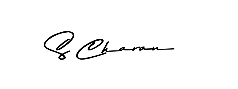 S Charan stylish signature style. Best Handwritten Sign (Asem Kandis PERSONAL USE) for my name. Handwritten Signature Collection Ideas for my name S Charan. S Charan signature style 9 images and pictures png