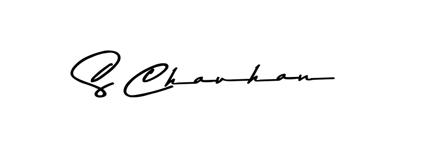 if you are searching for the best signature style for your name S Chauhan. so please give up your signature search. here we have designed multiple signature styles  using Asem Kandis PERSONAL USE. S Chauhan signature style 9 images and pictures png