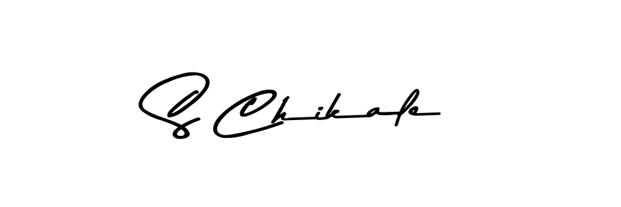 You should practise on your own different ways (Asem Kandis PERSONAL USE) to write your name (S Chikale) in signature. don't let someone else do it for you. S Chikale signature style 9 images and pictures png