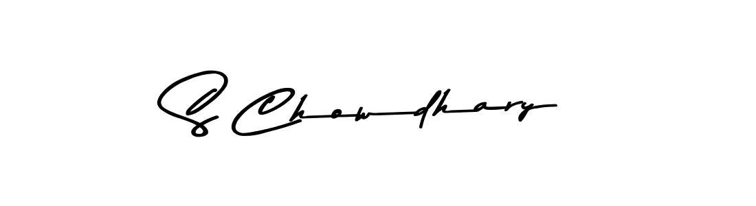 Also You can easily find your signature by using the search form. We will create S Chowdhary name handwritten signature images for you free of cost using Asem Kandis PERSONAL USE sign style. S Chowdhary signature style 9 images and pictures png