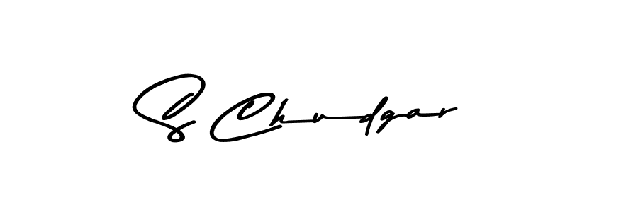 This is the best signature style for the S Chudgar name. Also you like these signature font (Asem Kandis PERSONAL USE). Mix name signature. S Chudgar signature style 9 images and pictures png