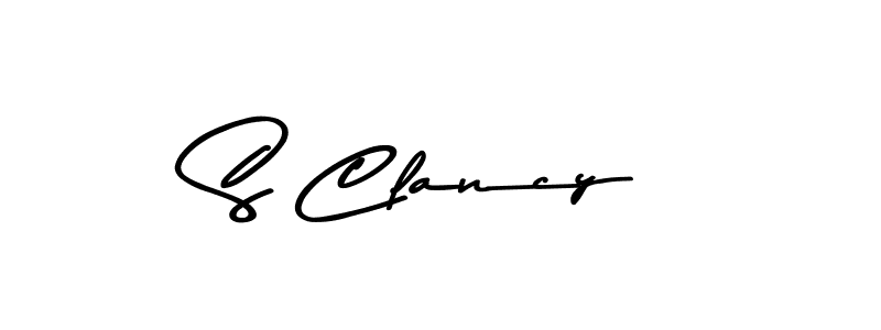 Best and Professional Signature Style for S Clancy. Asem Kandis PERSONAL USE Best Signature Style Collection. S Clancy signature style 9 images and pictures png
