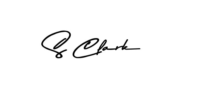 Make a beautiful signature design for name S Clark. With this signature (Asem Kandis PERSONAL USE) style, you can create a handwritten signature for free. S Clark signature style 9 images and pictures png