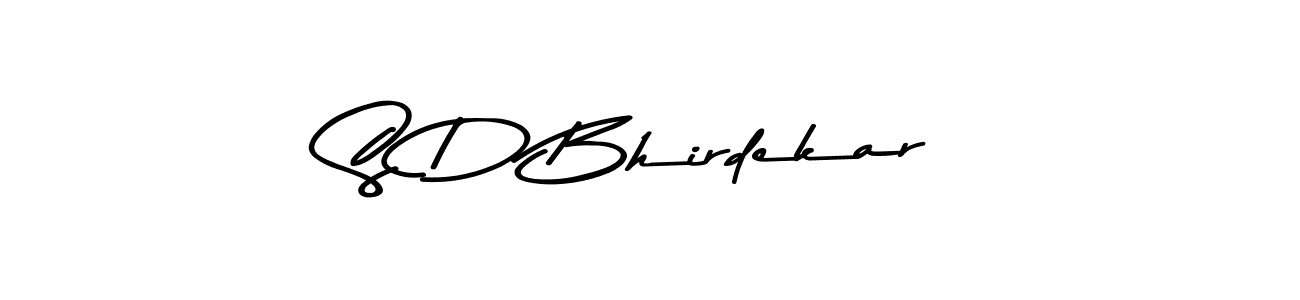 How to make S D Bhirdekar signature? Asem Kandis PERSONAL USE is a professional autograph style. Create handwritten signature for S D Bhirdekar name. S D Bhirdekar signature style 9 images and pictures png