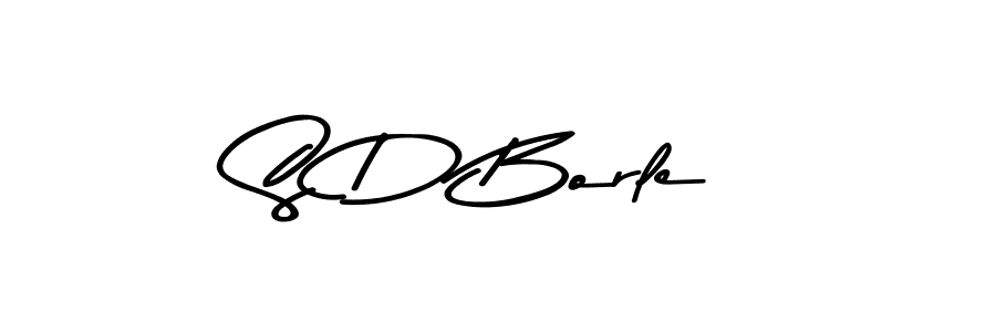 Also You can easily find your signature by using the search form. We will create S D Borle name handwritten signature images for you free of cost using Asem Kandis PERSONAL USE sign style. S D Borle signature style 9 images and pictures png
