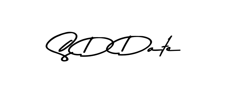 Also we have S D Date name is the best signature style. Create professional handwritten signature collection using Asem Kandis PERSONAL USE autograph style. S D Date signature style 9 images and pictures png