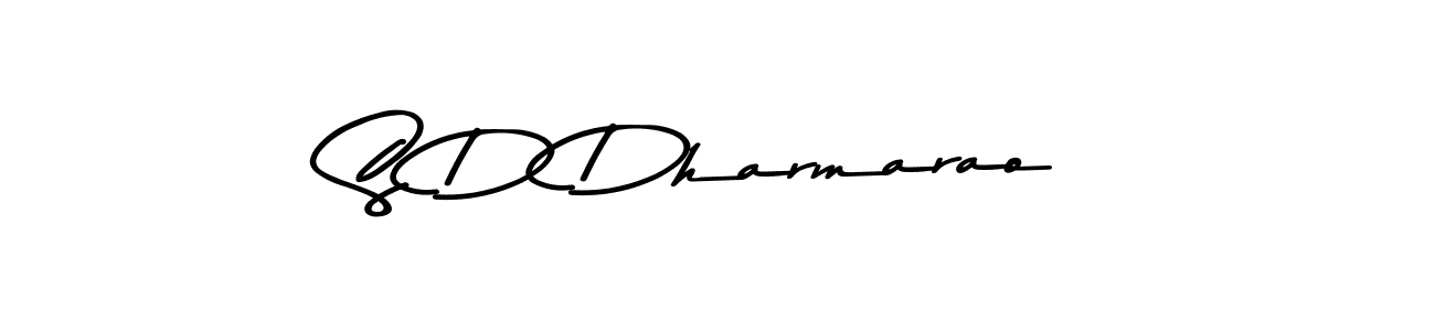 Create a beautiful signature design for name S D Dharmarao. With this signature (Asem Kandis PERSONAL USE) fonts, you can make a handwritten signature for free. S D Dharmarao signature style 9 images and pictures png