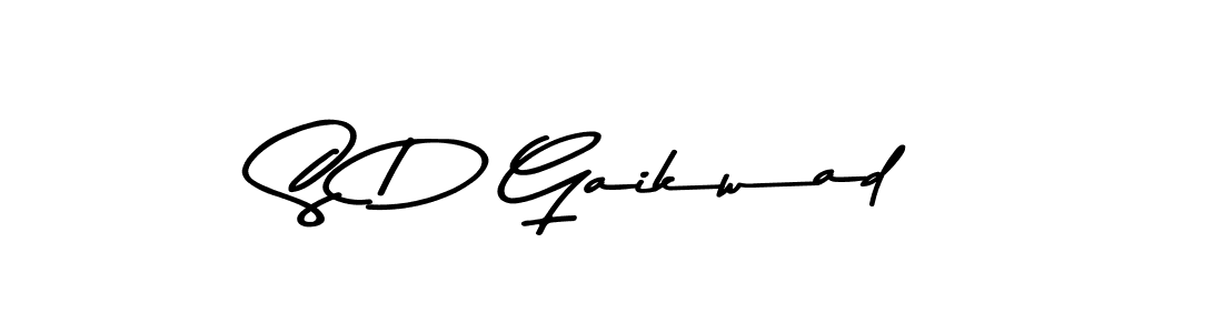 Here are the top 10 professional signature styles for the name S D Gaikwad. These are the best autograph styles you can use for your name. S D Gaikwad signature style 9 images and pictures png