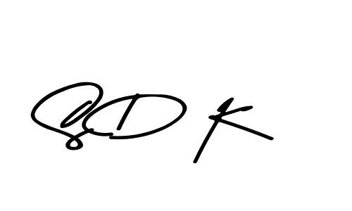 S D K stylish signature style. Best Handwritten Sign (Asem Kandis PERSONAL USE) for my name. Handwritten Signature Collection Ideas for my name S D K. S D K signature style 9 images and pictures png