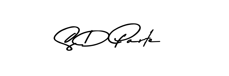 How to make S D Parte signature? Asem Kandis PERSONAL USE is a professional autograph style. Create handwritten signature for S D Parte name. S D Parte signature style 9 images and pictures png