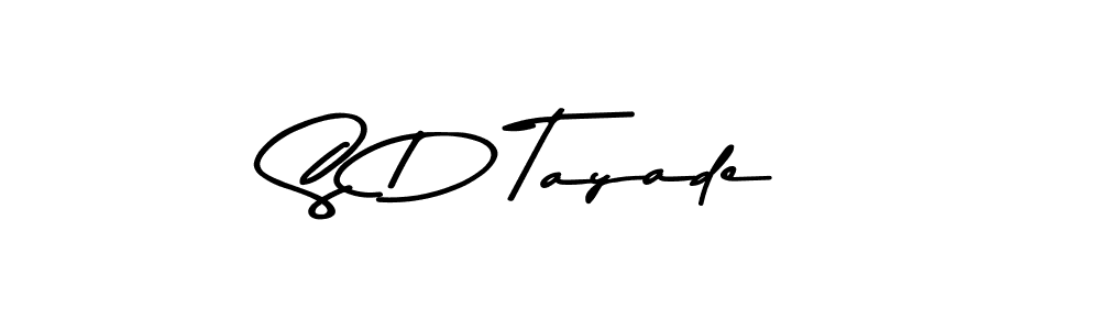 Best and Professional Signature Style for S D Tayade. Asem Kandis PERSONAL USE Best Signature Style Collection. S D Tayade signature style 9 images and pictures png
