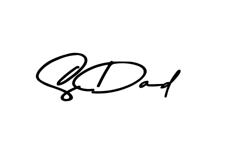 Make a beautiful signature design for name S Dad. Use this online signature maker to create a handwritten signature for free. S Dad signature style 9 images and pictures png