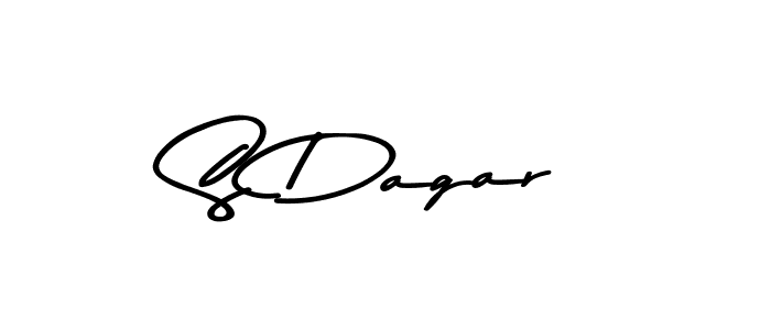 Similarly Asem Kandis PERSONAL USE is the best handwritten signature design. Signature creator online .You can use it as an online autograph creator for name S Dagar. S Dagar signature style 9 images and pictures png