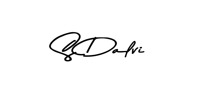 Use a signature maker to create a handwritten signature online. With this signature software, you can design (Asem Kandis PERSONAL USE) your own signature for name S Dalvi. S Dalvi signature style 9 images and pictures png