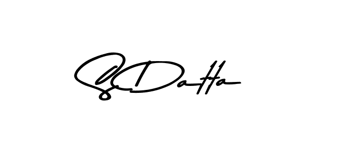 S Datta stylish signature style. Best Handwritten Sign (Asem Kandis PERSONAL USE) for my name. Handwritten Signature Collection Ideas for my name S Datta. S Datta signature style 9 images and pictures png