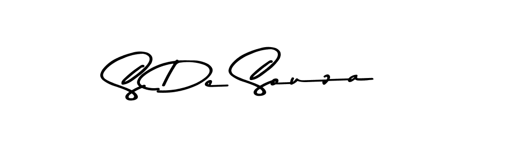 Also we have S De Souza name is the best signature style. Create professional handwritten signature collection using Asem Kandis PERSONAL USE autograph style. S De Souza signature style 9 images and pictures png