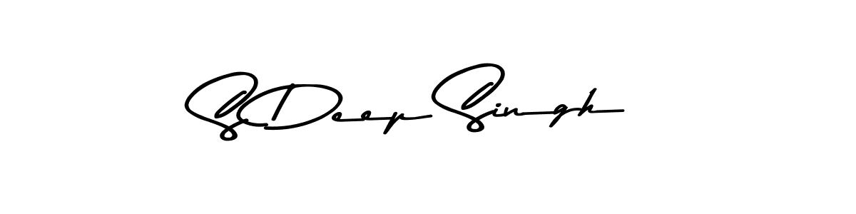 if you are searching for the best signature style for your name S Deep Singh. so please give up your signature search. here we have designed multiple signature styles  using Asem Kandis PERSONAL USE. S Deep Singh signature style 9 images and pictures png