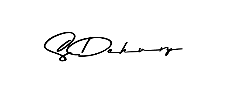S Dehury stylish signature style. Best Handwritten Sign (Asem Kandis PERSONAL USE) for my name. Handwritten Signature Collection Ideas for my name S Dehury. S Dehury signature style 9 images and pictures png