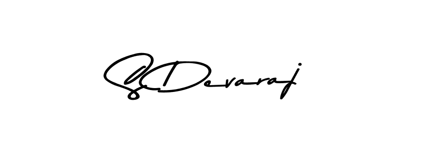 Make a beautiful signature design for name S Devaraj. With this signature (Asem Kandis PERSONAL USE) style, you can create a handwritten signature for free. S Devaraj signature style 9 images and pictures png