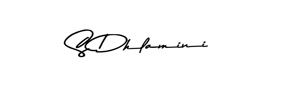 if you are searching for the best signature style for your name S Dhlamini. so please give up your signature search. here we have designed multiple signature styles  using Asem Kandis PERSONAL USE. S Dhlamini signature style 9 images and pictures png