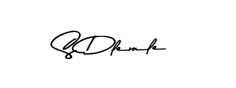 S Dlemle stylish signature style. Best Handwritten Sign (Asem Kandis PERSONAL USE) for my name. Handwritten Signature Collection Ideas for my name S Dlemle. S Dlemle signature style 9 images and pictures png