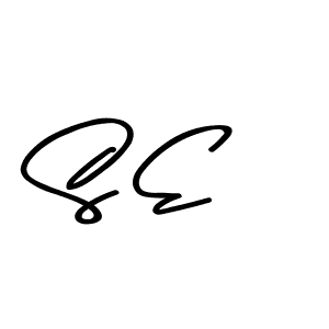 How to make S E name signature. Use Asem Kandis PERSONAL USE style for creating short signs online. This is the latest handwritten sign. S E signature style 9 images and pictures png