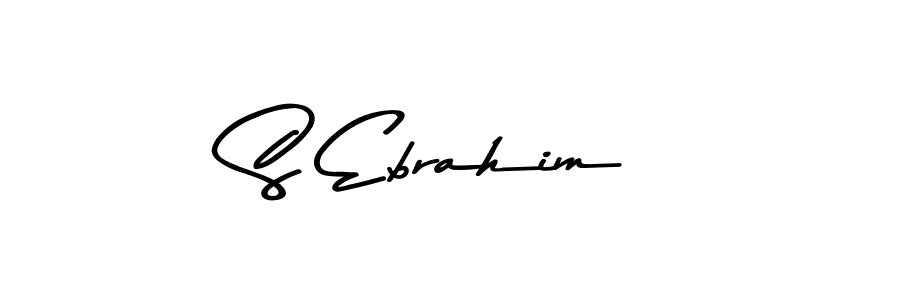 Make a beautiful signature design for name S Ebrahim. Use this online signature maker to create a handwritten signature for free. S Ebrahim signature style 9 images and pictures png