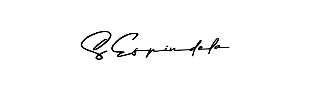 Also we have S Espindola name is the best signature style. Create professional handwritten signature collection using Asem Kandis PERSONAL USE autograph style. S Espindola signature style 9 images and pictures png