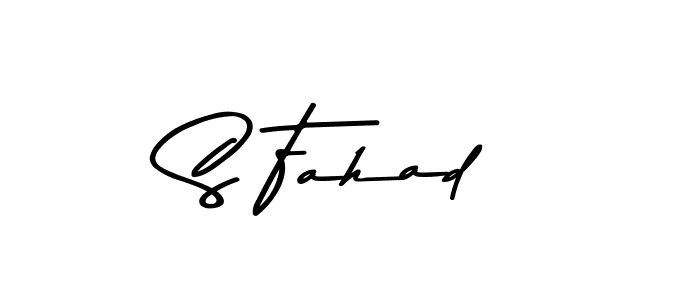 Here are the top 10 professional signature styles for the name S Fahad. These are the best autograph styles you can use for your name. S Fahad signature style 9 images and pictures png