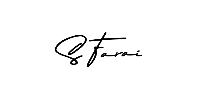 You should practise on your own different ways (Asem Kandis PERSONAL USE) to write your name (S Farai) in signature. don't let someone else do it for you. S Farai signature style 9 images and pictures png