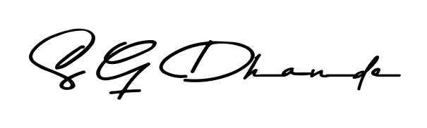 Here are the top professional signature styles for the name S G  Dhande. These are the best autograph styles you can use for your name. S G  Dhande signature style 9 images and pictures png