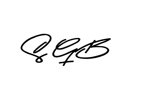 Asem Kandis PERSONAL USE is a professional signature style that is perfect for those who want to add a touch of class to their signature. It is also a great choice for those who want to make their signature more unique. Get S G B name to fancy signature for free. S G B signature style 9 images and pictures png