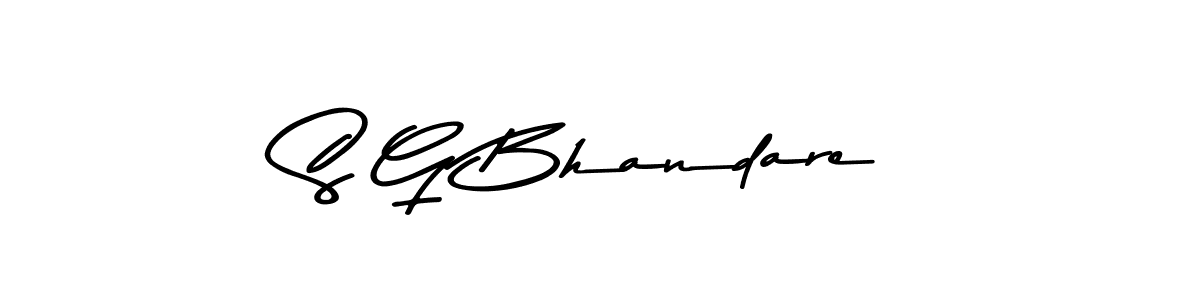 Make a short S G Bhandare signature style. Manage your documents anywhere anytime using Asem Kandis PERSONAL USE. Create and add eSignatures, submit forms, share and send files easily. S G Bhandare signature style 9 images and pictures png