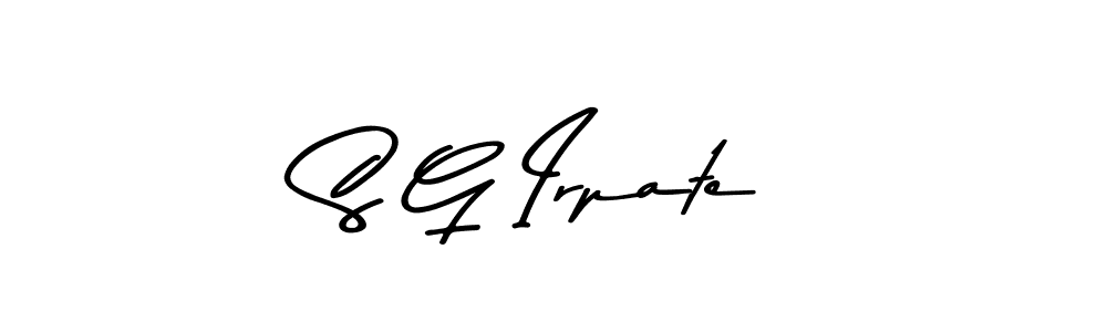 How to Draw S G Irpate signature style? Asem Kandis PERSONAL USE is a latest design signature styles for name S G Irpate. S G Irpate signature style 9 images and pictures png