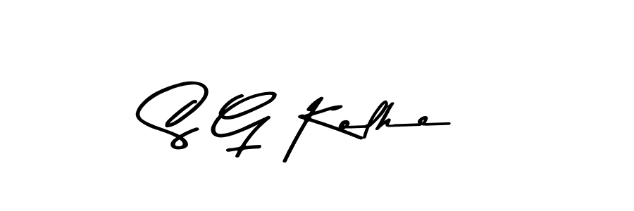 Check out images of Autograph of S G Kolhe name. Actor S G Kolhe Signature Style. Asem Kandis PERSONAL USE is a professional sign style online. S G Kolhe signature style 9 images and pictures png