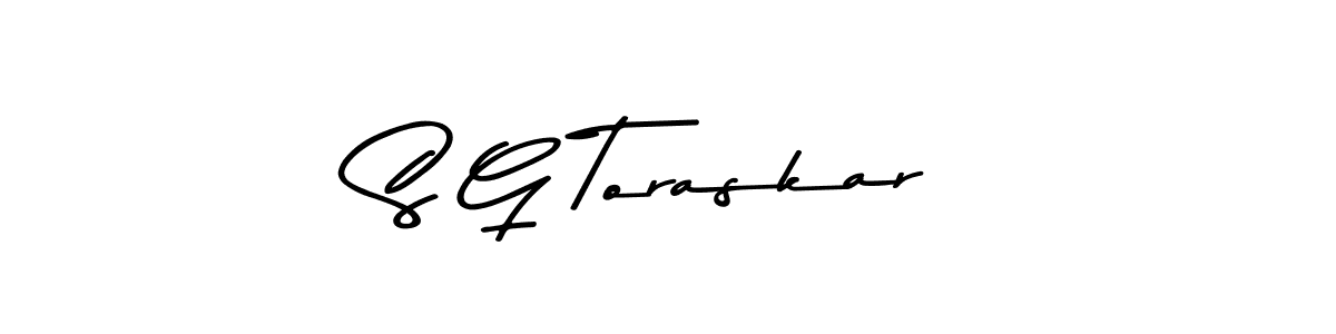 Similarly Asem Kandis PERSONAL USE is the best handwritten signature design. Signature creator online .You can use it as an online autograph creator for name S G Toraskar. S G Toraskar signature style 9 images and pictures png