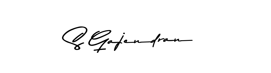 Also we have S Gajendran name is the best signature style. Create professional handwritten signature collection using Asem Kandis PERSONAL USE autograph style. S Gajendran signature style 9 images and pictures png
