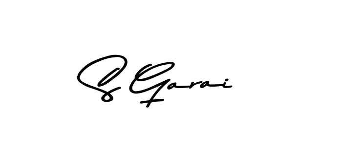 if you are searching for the best signature style for your name S Garai. so please give up your signature search. here we have designed multiple signature styles  using Asem Kandis PERSONAL USE. S Garai signature style 9 images and pictures png