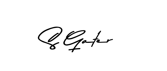 The best way (Asem Kandis PERSONAL USE) to make a short signature is to pick only two or three words in your name. The name S Gater include a total of six letters. For converting this name. S Gater signature style 9 images and pictures png