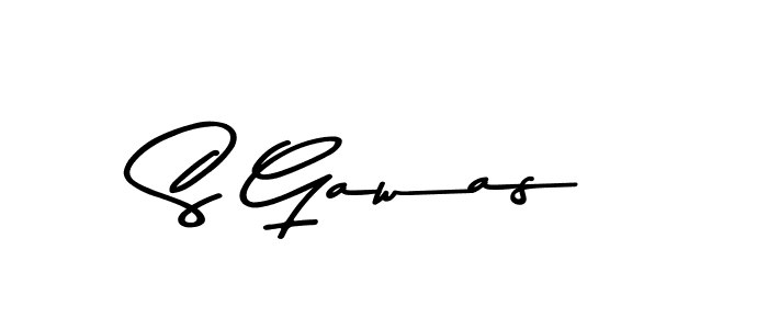 if you are searching for the best signature style for your name S Gawas. so please give up your signature search. here we have designed multiple signature styles  using Asem Kandis PERSONAL USE. S Gawas signature style 9 images and pictures png