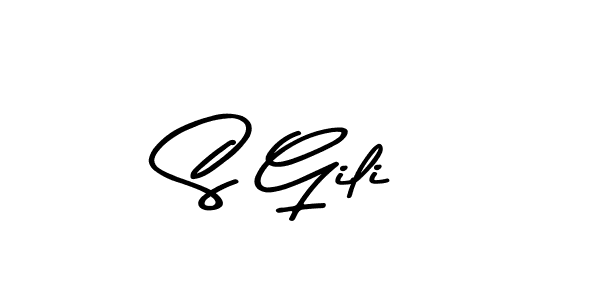 This is the best signature style for the S Gili name. Also you like these signature font (Asem Kandis PERSONAL USE). Mix name signature. S Gili signature style 9 images and pictures png