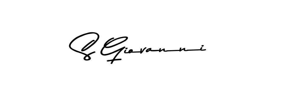 Asem Kandis PERSONAL USE is a professional signature style that is perfect for those who want to add a touch of class to their signature. It is also a great choice for those who want to make their signature more unique. Get S Giovanni name to fancy signature for free. S Giovanni signature style 9 images and pictures png