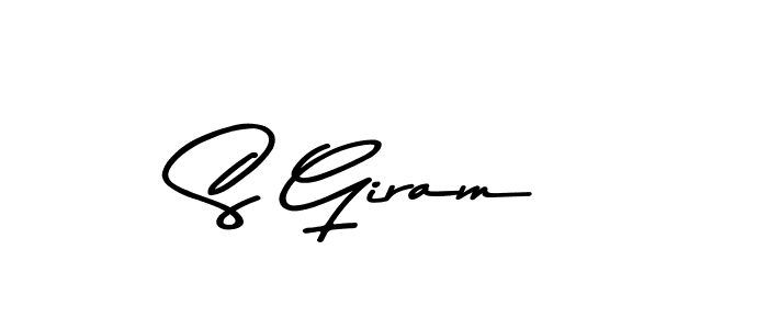 Make a beautiful signature design for name S Giram. Use this online signature maker to create a handwritten signature for free. S Giram signature style 9 images and pictures png