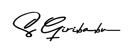 Turn your name S Giribabu into a signature brand with Asem Kandis PERSONAL USE styling. Download in standard PNG or transparent format anytime. S Giribabu signature style 9 images and pictures png
