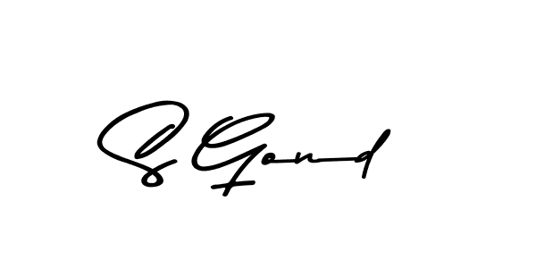 You can use this online signature creator to create a handwritten signature for the name S Gond. This is the best online autograph maker. S Gond signature style 9 images and pictures png