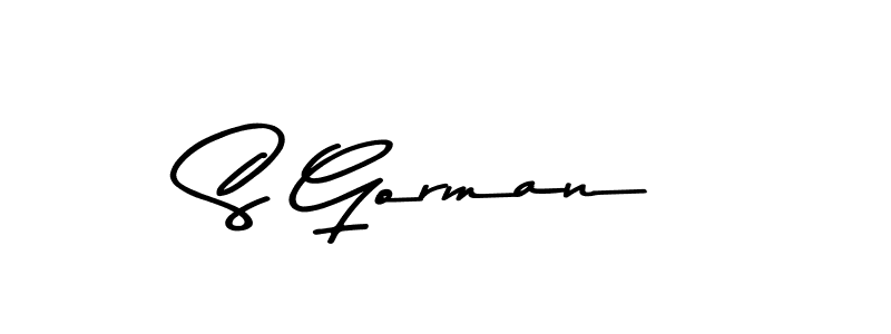 Make a short S Gorman signature style. Manage your documents anywhere anytime using Asem Kandis PERSONAL USE. Create and add eSignatures, submit forms, share and send files easily. S Gorman signature style 9 images and pictures png